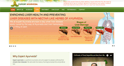 Desktop Screenshot of expertayurveda.com